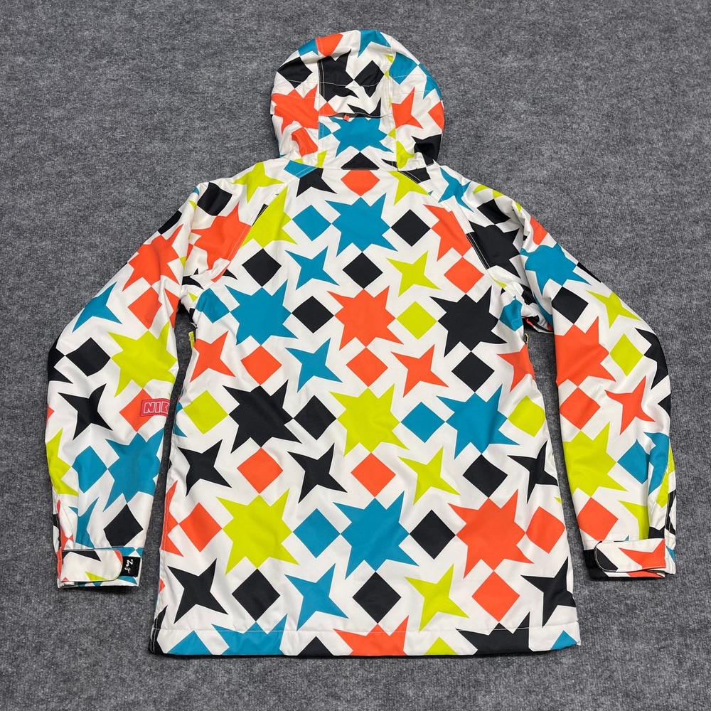 Nikita Jacket Womens Large Multicolor Nordend Geometric Star Insulated Snowboard - Picture 11 of 16